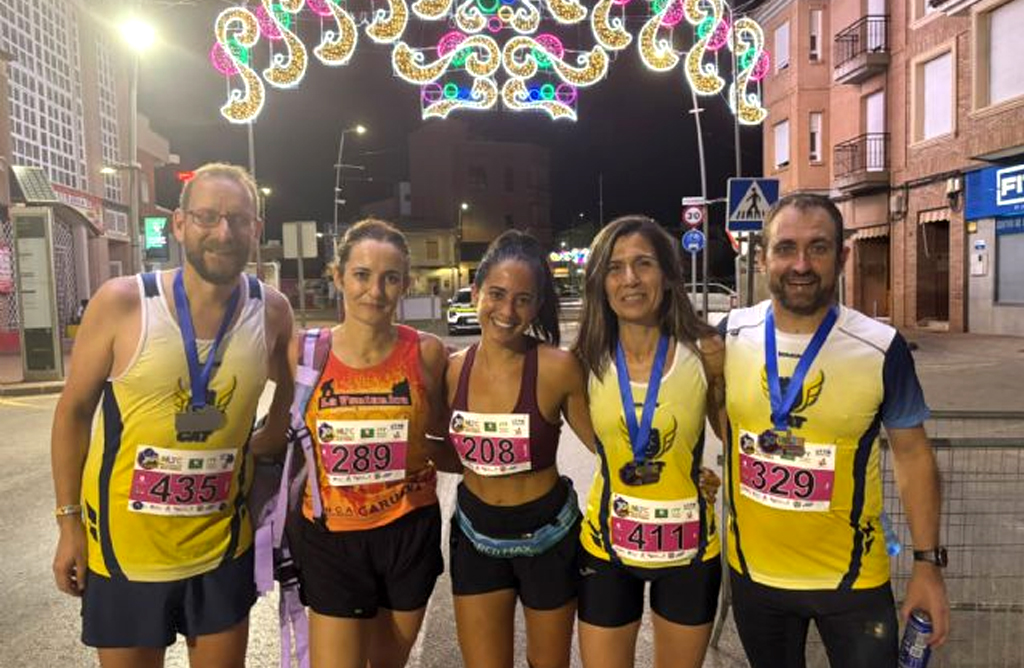 Lluvia de podios para el Club Atletismo Totana en una semana histórica por la Región